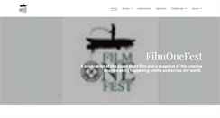 Desktop Screenshot of filmonefest.org