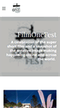 Mobile Screenshot of filmonefest.org